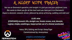 [OVERWATCH] A Night With Tracer| Erotic Audio Play by Oolay-Tiger Thumb