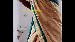 Indian beautiful crossdresser model Lara D&#039_Souza saree video Thumb