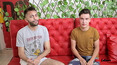 Gabriel&#039_s First Time Casting With Camilo Enjoying Some Good Head Big Cock And Big Loads - Wild  Thumb