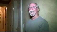 Old man gets surprise Thumb