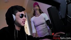 Gamer Stepbro Fucks Sister While He Plays- Kenzie Madison Thumb