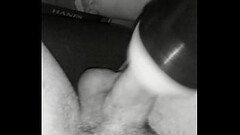 Masturbating with Fleshlight - Stroking My Cock Thumb