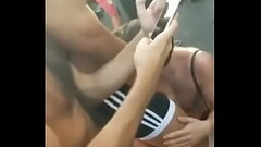 Public pleasure fun gangbang blowjob Thumb