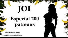 JOI Especial 200 patreons, 200 corridas. Audio en espa&ntilde_ol. Thumb