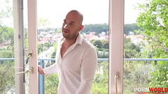 French Maid Deepthroats in Kitchen Thumb