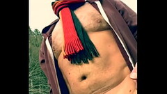 Naked bear with soft, uncut dick outdoor Thumb