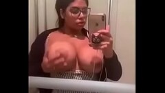 Sexy Geek &ldquo_Zhana&rdquo_ Sheila Ortega touches herself in train bathroom! Thumb