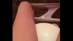 Slutty wive fucks herself in the toilet Thumb