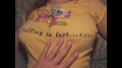 step brother plays with his natural tits - .COM Thumb