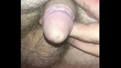 Close up small dick pee Thumb