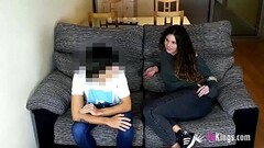 Lily wanted to bang her best friend. Look how far she can swallow his cock! Thumb
