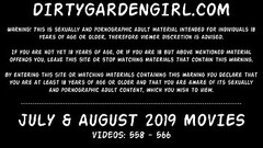 Dirtygardengirl fisting prolapse giant toys extreme - july &amp_ august 2019 Thumb