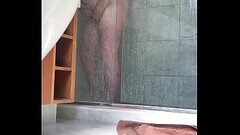 Fat wife caught masturbating in shower Thumb