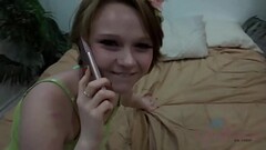 innocent 18 year old girl fucked while on phone with boyfriend pov lucy valentine amateur Thumb