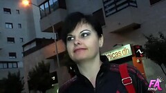 Brunette mature Dana Rico'_s luscious tits make a rookie guy cum twice Thumb
