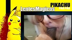Rubia de lentes da una mamada a negro carita medio deforme Thumb