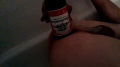Bottomboyxs beer bottle butt chug Thumb