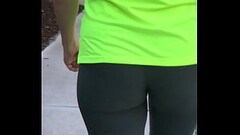 super tight public spandex walking in public Thumb