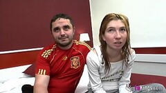 Young  and shy couple started a new life in porn just &#039_cause they are unemployed Thumb