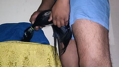 long hair, hairjob, hairplay with Thumb