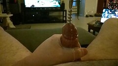 Compilation cumming while sounding rod is buried in my cock, with slow motion replay Thumb