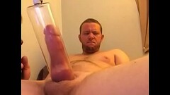 Pumping stiff cock Thumb