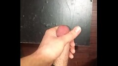 Bigcockcumshot jerking and tugging a massive thick creamy cumload Thumb