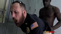 Gay cops get their assholes demolished by horny criminal Thumb