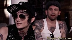 Tattooed emo cum sprayed Thumb