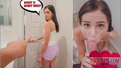 Violet Rain In Stepsister Caught On The Boob Tube 2 Thumb