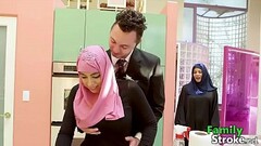 FamilyStroke - Arab Stepdaughter Got Stepbro'_s Cock Thumb