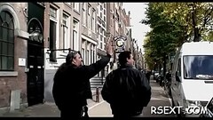 Curvy hooker with huge boobs gives head and bonks wildly Thumb