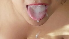 Cum swallow compilation Miss Latin Rain Thumb